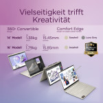 Lenovo Campus Yoga 7-14AKP 2in1 G10 AMD Sondermodell (Alu, seashell) inkl. Sleeve