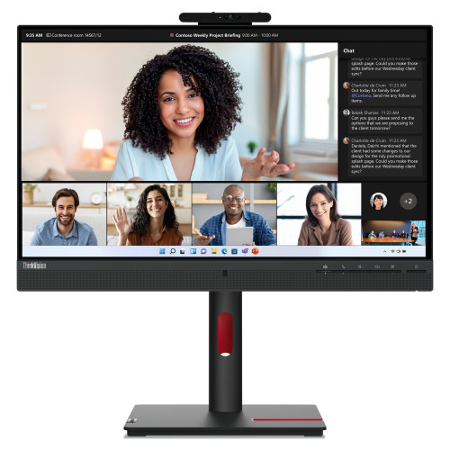 Lenovo ThinkVision T24mv 30 60.47cm 23.8 VOIP Docking Monitor