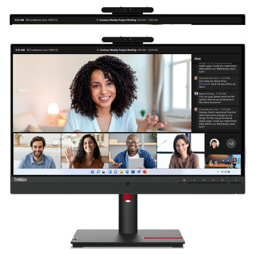 Lenovo ThinkVision T24mv-30 60.47cm (23.8") VOIP/Docking-Monitor