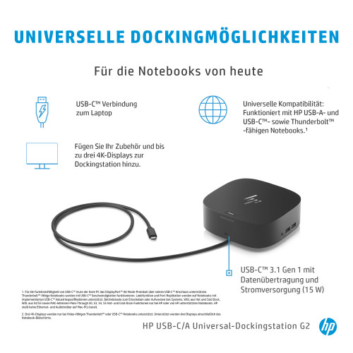 HP USB-C Dockingstation G5