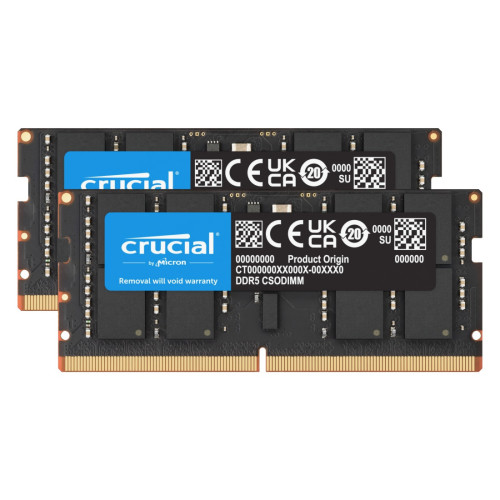 Crucial 128GB KIT (2x 64GB) DDR5 6400 CSO-DIMM (1.1V)