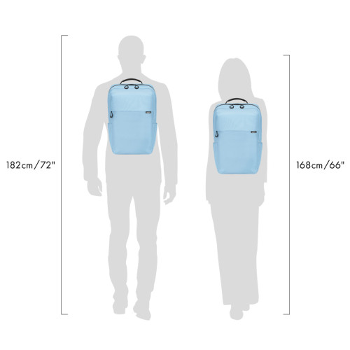 Dicota Backpack COMMUTER (13-16", Eisblau)