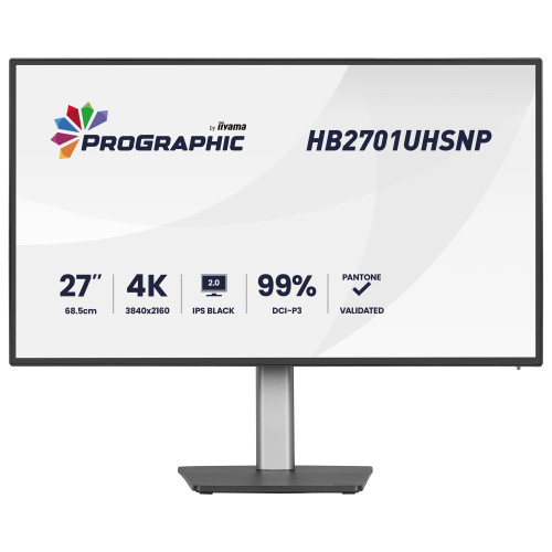 iiyama ProGraphics HB2701UHSNP-B1 68,58 cm (27") Docking-Monitor