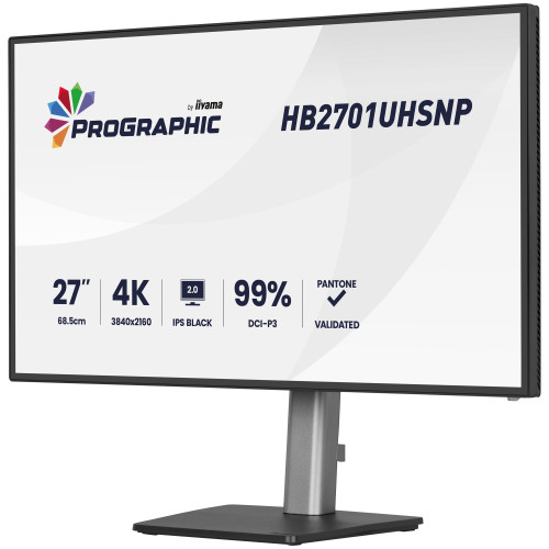 iiyama ProGraphics HB2701UHSNP-B1 68,58 cm (27") Docking-Monitor