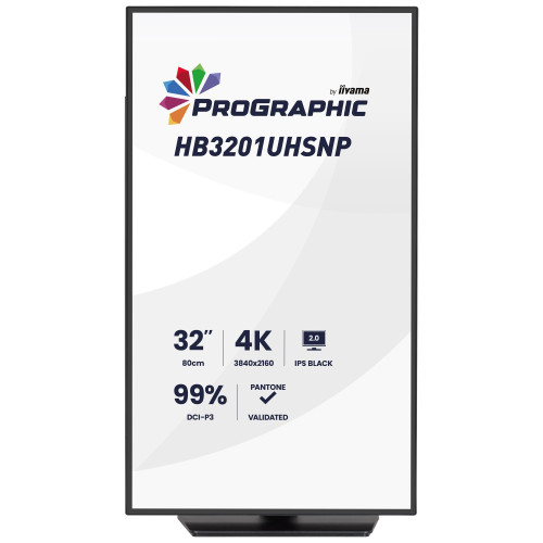 iiyama ProGraphics HB3201UHSNP-B1 68,5 cm (31.5") Docking-Monitor