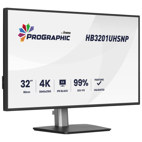 iiyama ProGraphics HB3201UHSNP-B1 68,5 cm (31.5") Docking-Monitor