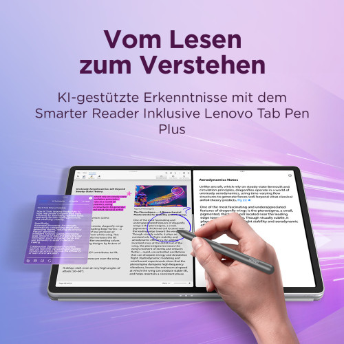 Lenovo Idea Tab Pro G2 (Luna Grey) inkl. Pen, ohne Netzteil