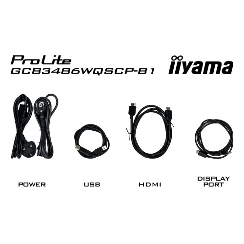 iiyama G-MASTER GCB3486WQSCP-B1 83,36 cm (34") Gaming/Docking-Monitor