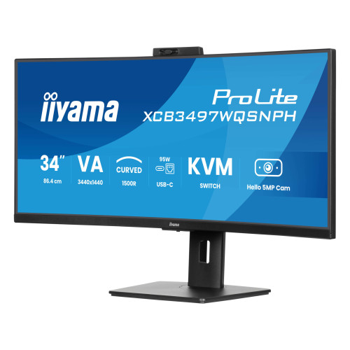 iiyama ProLite XCB3497WQSNPH 83,36 cm (34") Docking-Monitor