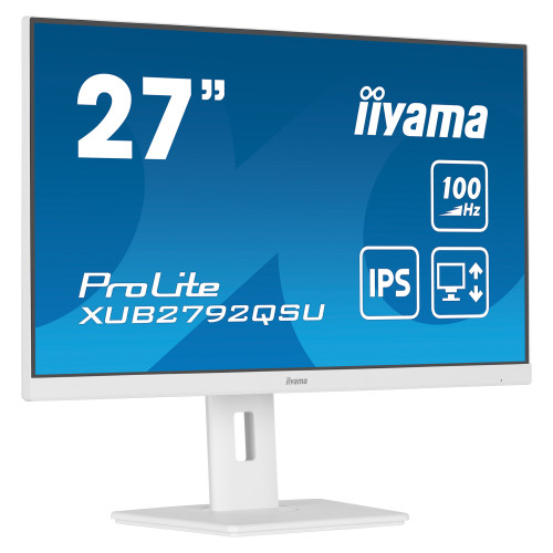 iiyama PROLITE XUB2792QSU 68,5 cm (27") Monitor (weiß)