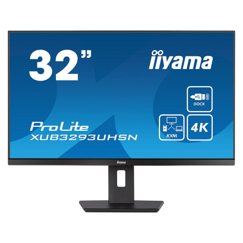 iiyama PROLITE XUB3293UHSN 68,5 cm (31.5") Docking-Monitor