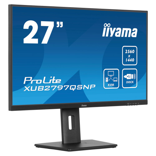 iiyama PROLITE XUB2797QSNP-B1 68,5 cm (27") Docking-Monitor