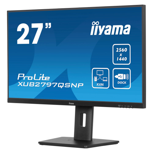 iiyama PROLITE XUB2797QSNP-B1 68,5 cm (27") Docking-Monitor
