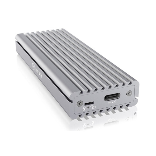 ICY Box Externe Type-C™ 512GB M.2 NVMe SSD (alu-silber)