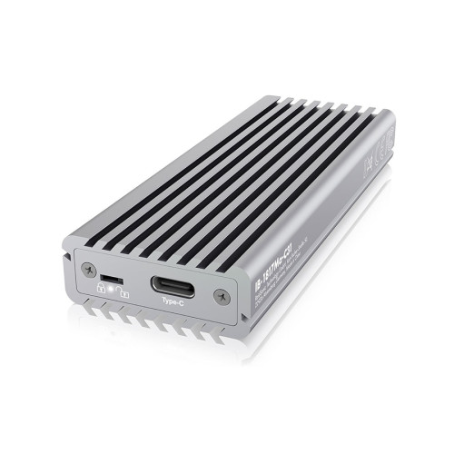 ICY Box Externe Type-C™ 512GB M.2 NVMe SSD (alu-silber)