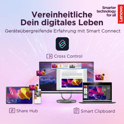 Lenovo Campus Tab K12 Matte Edition (Luna Grey), inkl. Netzteil, Pen & Tastatur