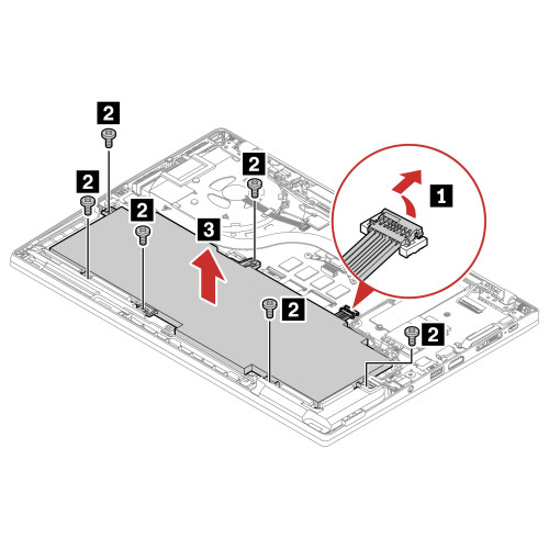 Lenovo Original 3-Zellen Akku 57Wh