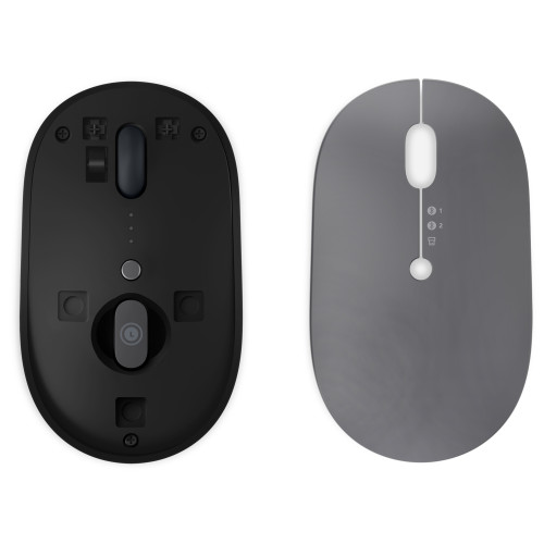 Lenovo Campus Go Wireless Multi-Device Mouse (thunder black/storm grey)