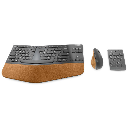 Lenovo Go Wireless Vertical Mouse (thunder black/storm grey)