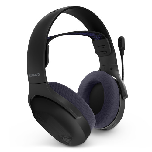 Lenovo Legion H410 Wireless Gaming-Headset (grey/purple)