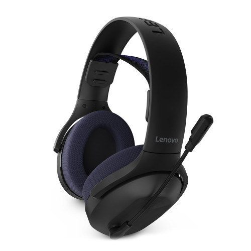 Lenovo Legion H410 Wireless Gaming-Headset (grey/purple)