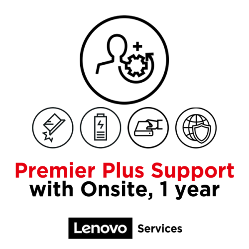 Lenovo Garantieerweiterung 12M-12M-VOS inkl. Premier Support Plus (ADP, KYD, SBA, INT)