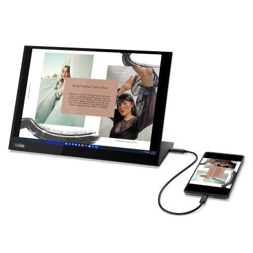Lenovo ThinkVision M14d 35,6 cm (14,0") Mobiler Monitor