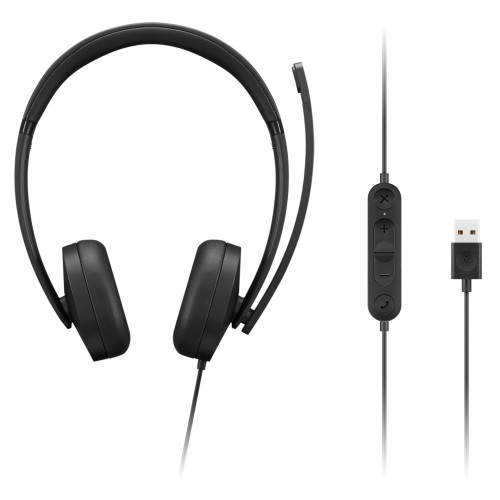 Lenovo USB-A Wired Stereo Headset G2