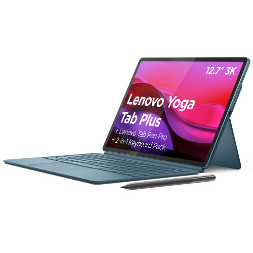 Lenovo Yoga Tab Plus (Tidal Teal) inkl. Pen & Keyboard, ohne Netzteil