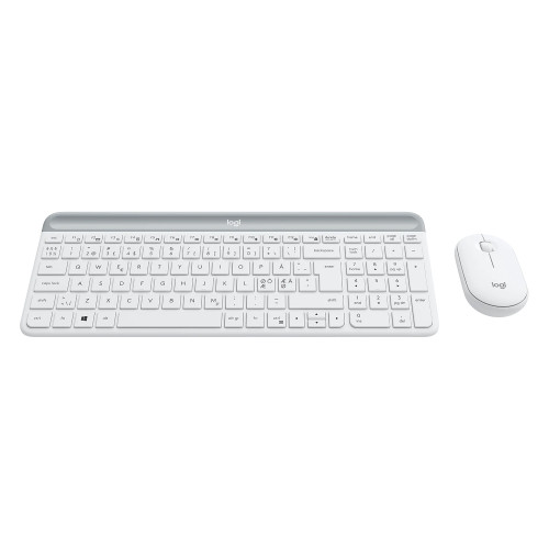 Logitech® MK470 Slim Wireless Keyboard and Mouse Combo (Grauweiß)