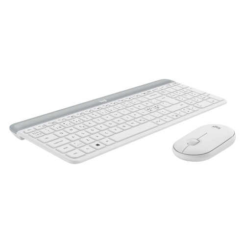 Logitech® MK470 Slim Wireless Keyboard and Mouse Combo (Grauweiß)
