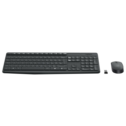 Logitech® MK235 Wireless Keyboard and Mouse 