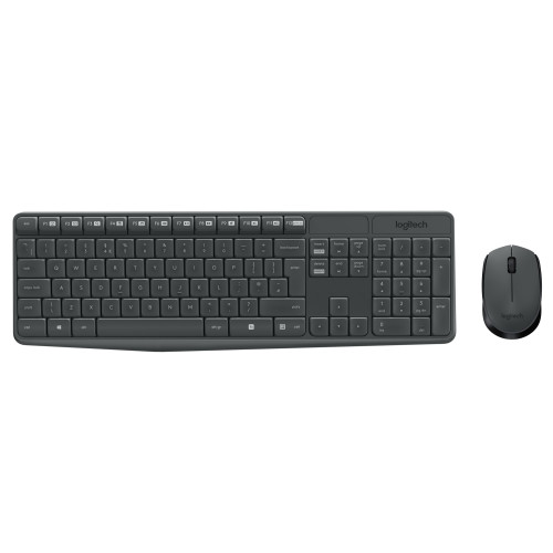 Logitech® MK235 Wireless Keyboard and Mouse 