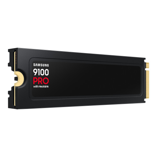 Samsung 9100 Pro 4TB M.2-2280 PCIe 5.0 x4 SSD mit Kühlkörper