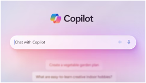 Hier ist ein Bild von der neuen KI von Microsoft Copilot zu sehen.