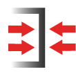 schmaler Displayrahmen