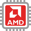 AMD Prozessor Icon